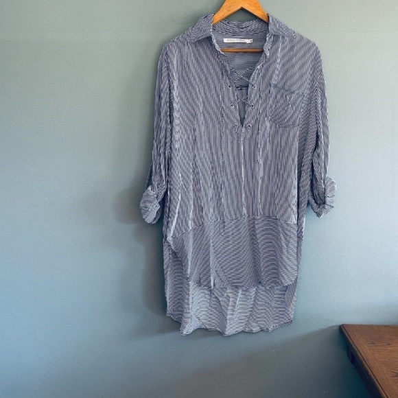 FAITHFULL THE BRAND “Stevie” Striped Tunic S Blogger Fav - Picture 7 of 13